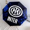 Inter Milan, Automatic Folding Umbrella, Portable and Foldable Design, 8 Ribs, a Christmas or Birthday Gift.