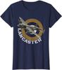 WW2 British Warplanes Lancaster Heavy Bomber T-Shirt. Premium Cotton Short Sleeve O-Neck Mens T Shirt New S-3XL