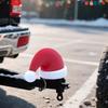 Funny Trailer Hitch Cover Christmas Santa Hat Vehicle Decoration Tow Hitch Covers for Men Friends Family Husband Him Boyfriend