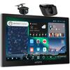 Inch ATOTOZONE X10 AI Android Double DIN Audio Dual Camera Wireless Carplay Android 4G GPS Dual Phone 2 HDMI Split Screen [10 QLED] Navigation,