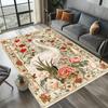Nordic-style Mysterious Decorative Living Room Non-slip Rug Retro Style  Large Area Bedroom Plush Rug  Walk-in Closet Soft Mat