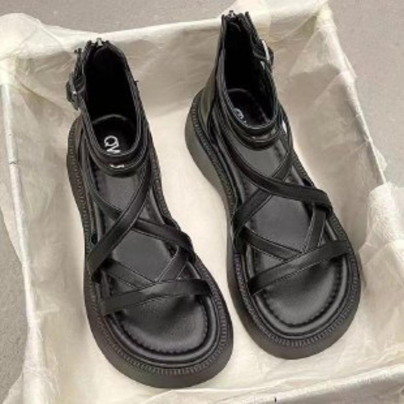Vintage Fashion High Top Roman Ladies Sandals