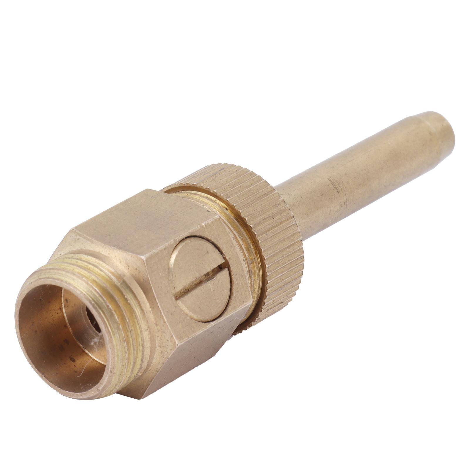 

Male Thread Brass Fountain Nozzle Adjustable Direction Jet Water Spray Head with ValveG1 2