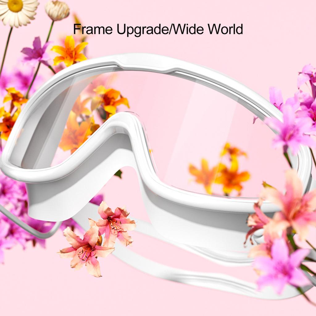 Children's Swimming Goggles Large Frame Swim Goggles Anti-Fog Youth Pool Glasses for Kids 3-16 Years