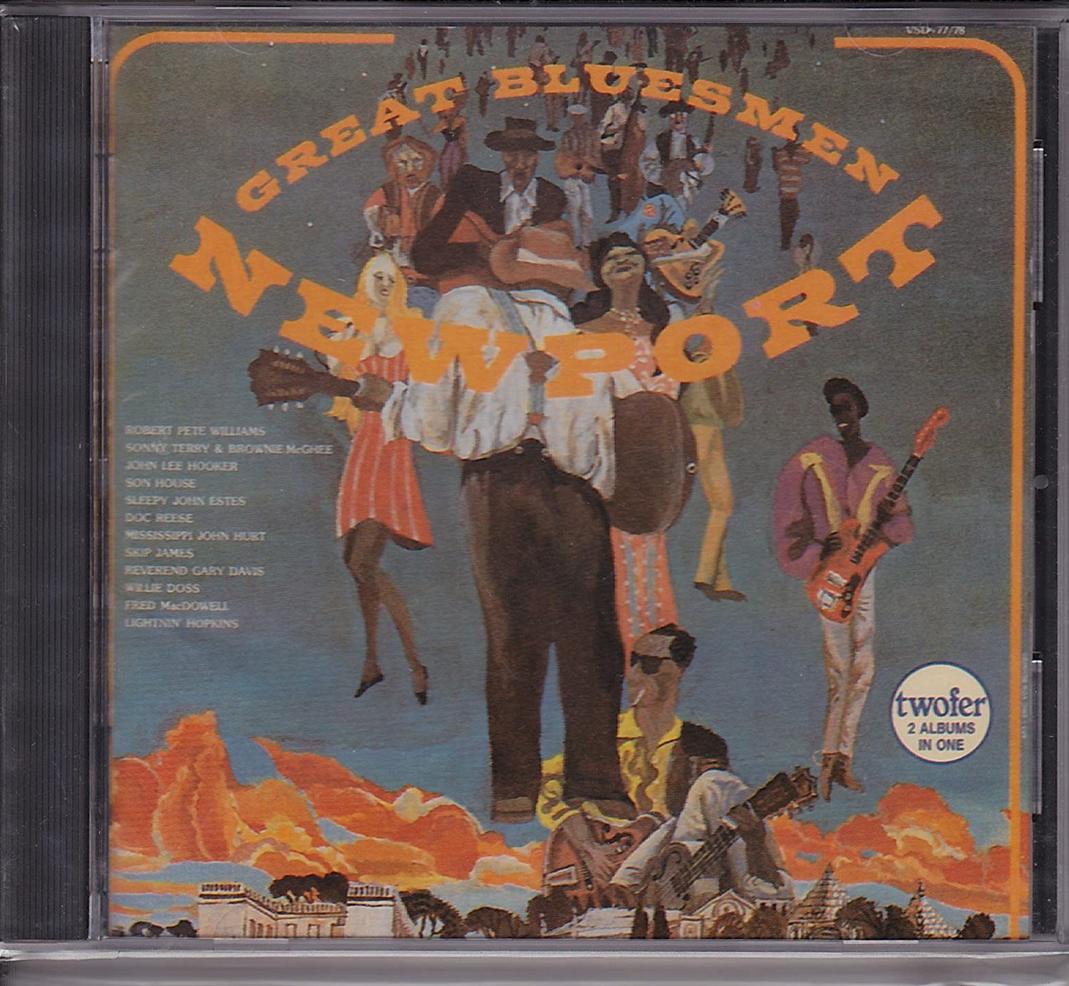 

CD VARIOUS - The Great Bluesmen-Newport KICP2040 Japan ObiMusic Others Used
