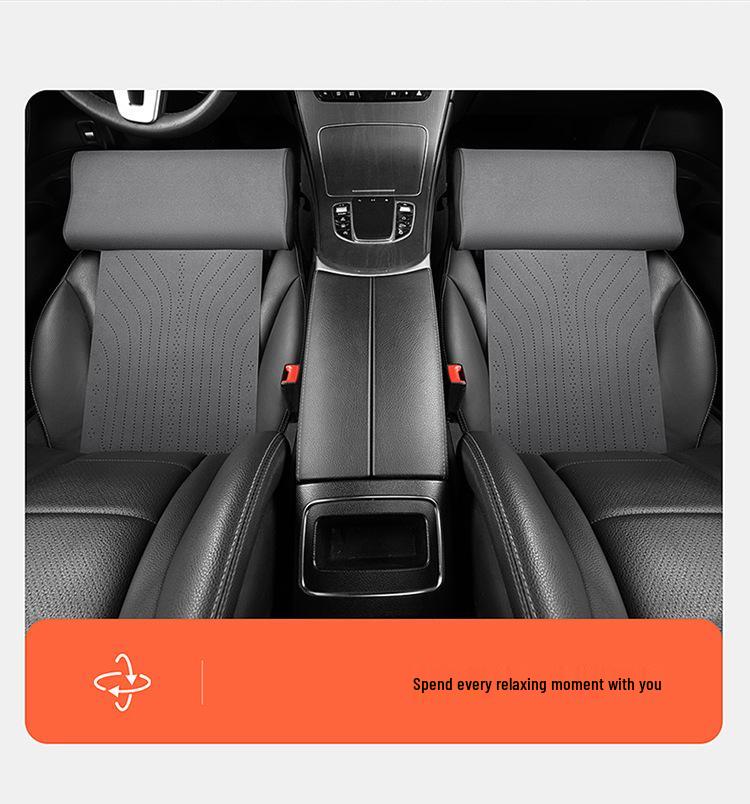 Universal Memory Foam Car Seat Leg Rest Cushion with Extended Support