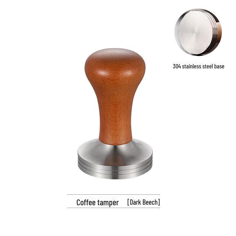 

Темпер для кофе из бука, 58 мм x 53 мм, для полуавтоматических эспрессо-машин 51MM