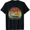 Dufresne And Redding Fishing Charters - Vintage Angelboot T-Shirt