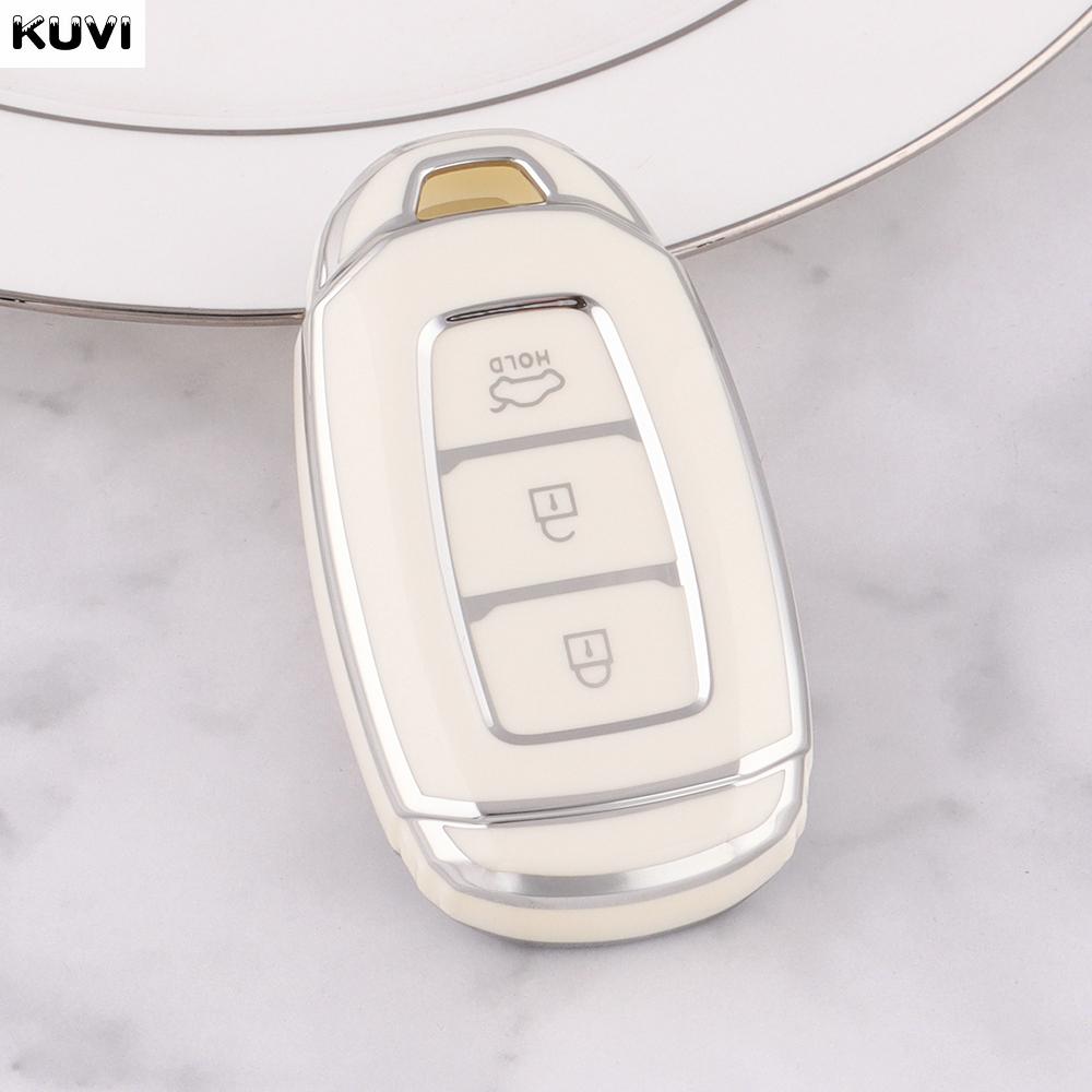 3 4 Buttons Tpu Car Key Cover Case Shell Fob For Hyundai I30 Ix35 Kona Encino Solaris Azera Grandeur Ig Accent Santa Fe Palisade