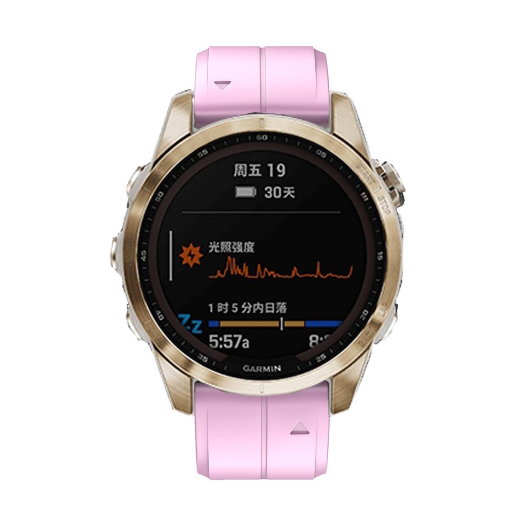 QuickFit 20mm Silicone Strap For Garmin Fenix 7S 6S 5S Plus Watch Band For Garmin D2 Delta S/Descent Mk2S/Instinct 2S Wristband