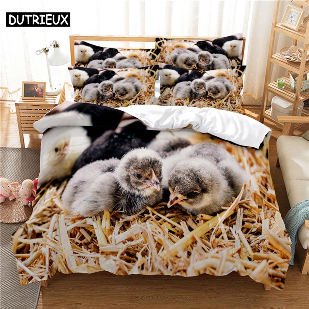 3D Bed set Beautiful Beach Bedding Bed Sets Modern Quilt Cover+pillowcases Winter California King Bedding Sets Jogo De Cama Bed