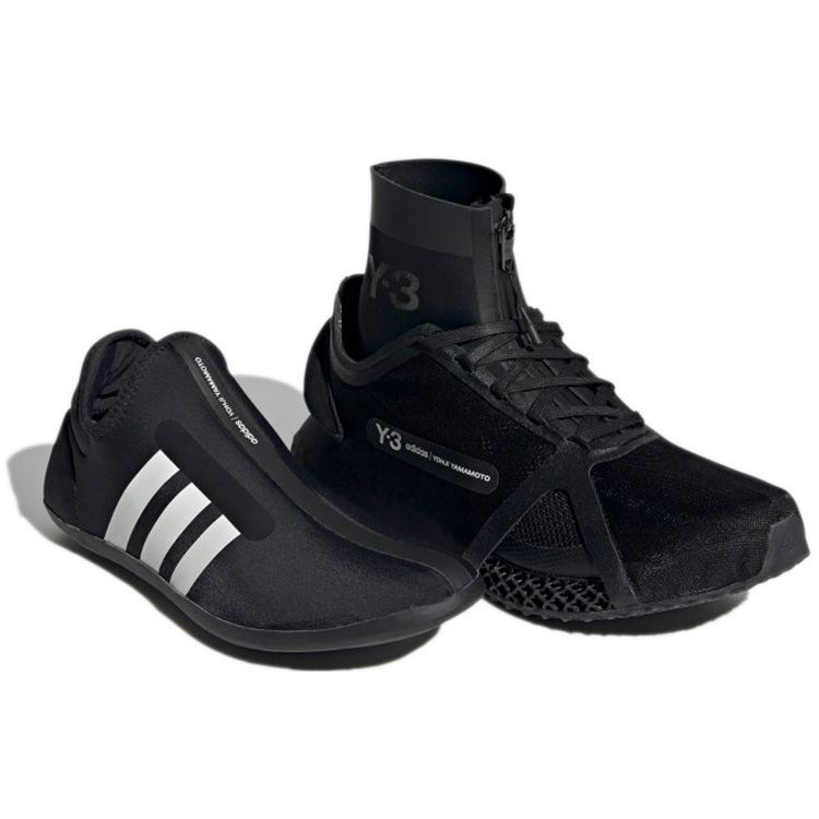 Adidas Y-3 Runner 4D IOW High Black Unisex Sneakers Core-White GZ9141