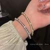 Exquisite Hollow-cut Zirconia Bracelet - Elegant Autumn-winter Accessory with Unique Style for Women