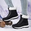 New Winter Outdoor Sports Snow Boots Thickened Warm Medium Boots Comfortable Velvet Snow Boots