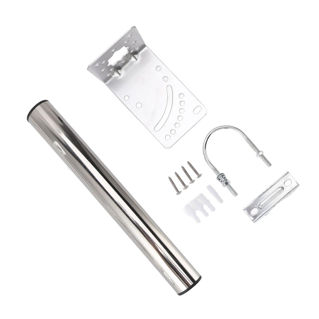 Monteringskit för Starlink Järn Satellitinternetantenn Monteringsstångsfäste för Tak Vägg Mark