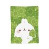 Cartoon M-Molangs and Piupiu Blankets Fleece  Winter  Multi-function Lightweight Thin Throw Blankets for Bed Couch Bedspreads