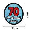 Cool Embroidered Motorcycle Suit Patches: European & American Academic Style Appliques