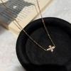 Set Collana Bracciale Iris Retrò Italiano, Design di Alta Gamma, Gioielli Versatili alla Moda e Semplici, Fornitura dal Vivo