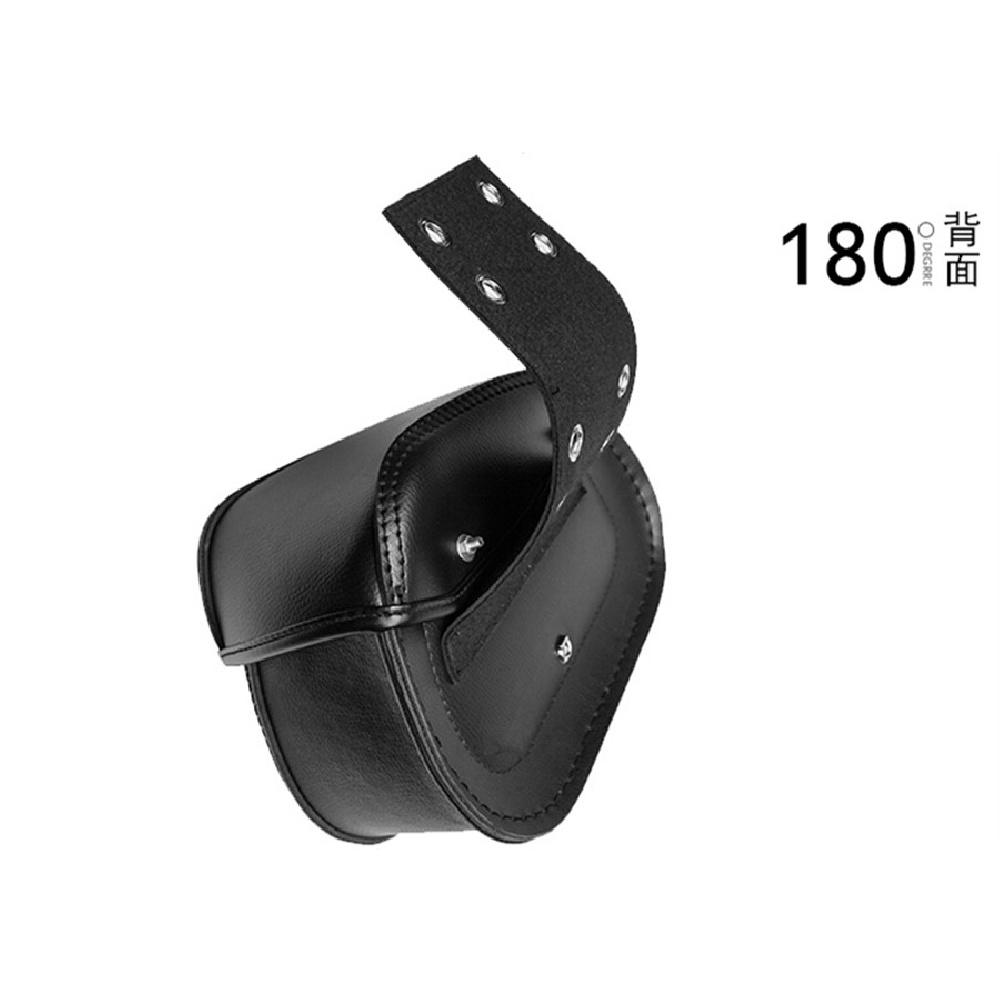 Universelles Mini-Paar Motorrad PU-Leder Seiten-Sattel-Gepäcktaschen Metallschnalle