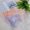 1 ks Pánské sexy spodní prádlo plus size Osobnost Bezešvé slipy Průhledné spodní prádlo Svodnost Polyesterové vlákno Krajka