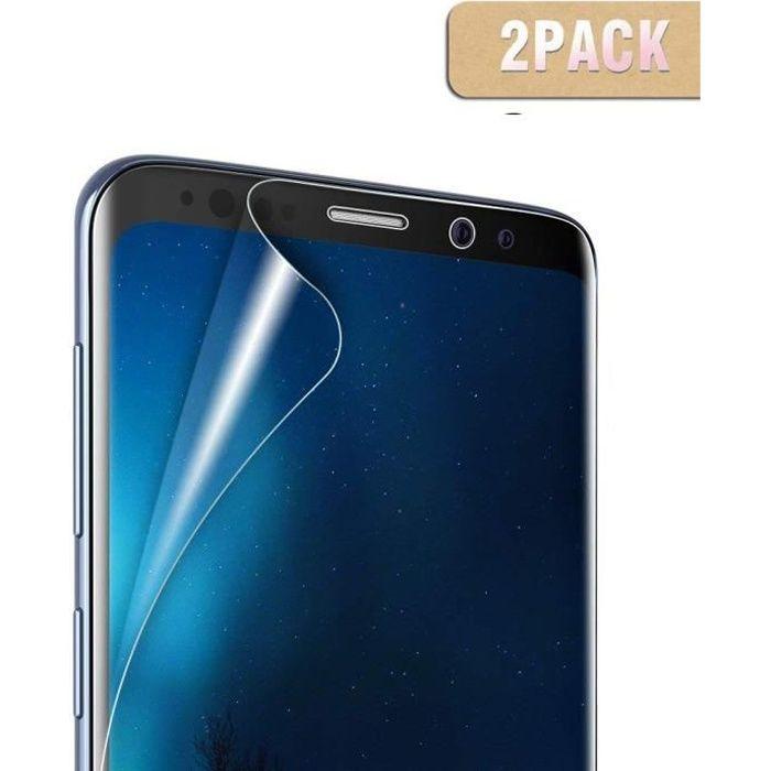 Samsung Galaxy S9 Plus Film Protection écran (Pack de 2),Protecteur d'écran en TPU Souple,2 écran pour Samsung Galaxy S9 Plus (2018)