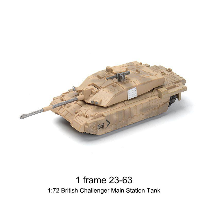 1 Set Diy Assembly Military Gift 1/72 Scale Merkava Main Battle Tank Plastic Model Kit For Christmas Creative Presents