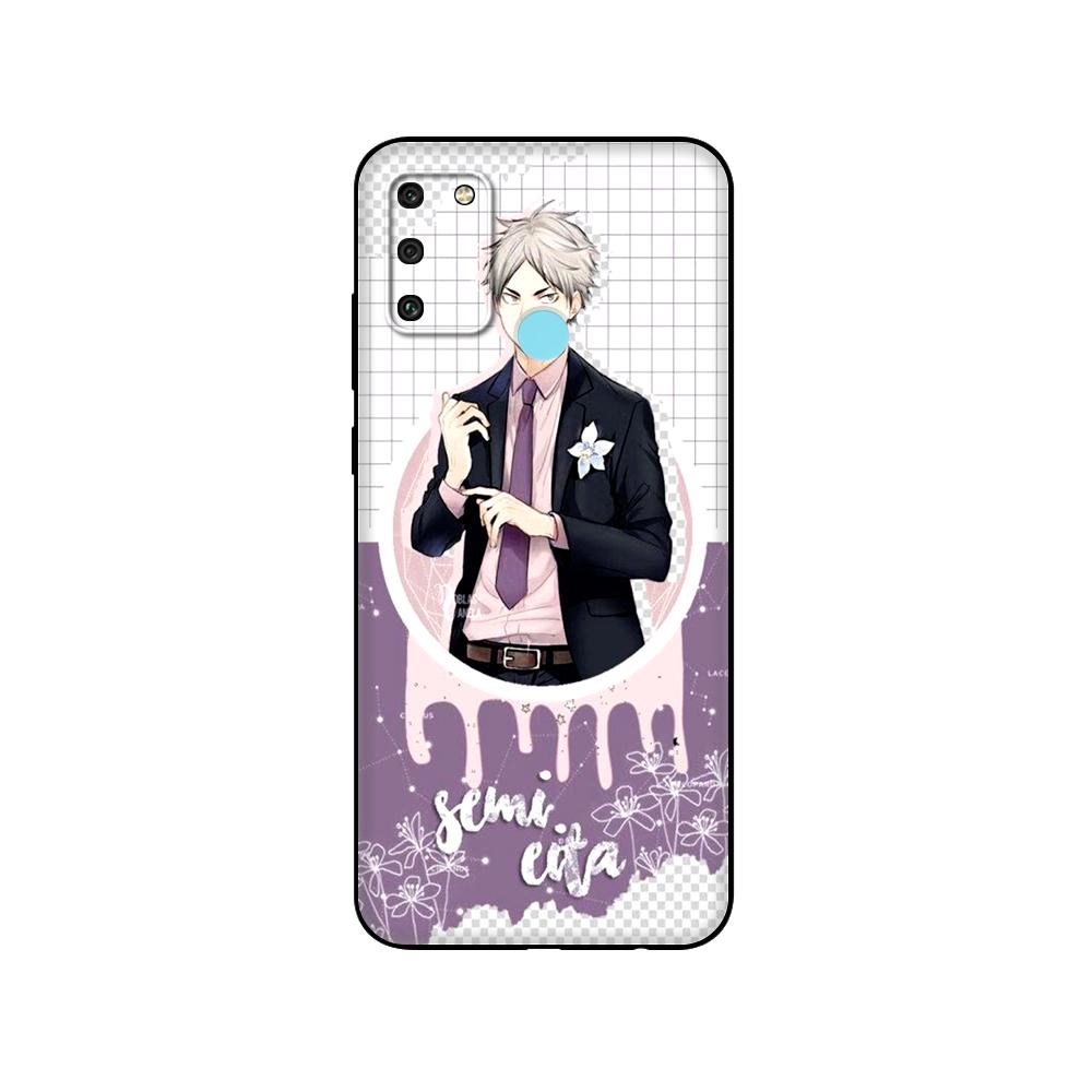 Black tpu Case For Huawei Honor 8a Prime 8s Prime 9 Lite honor 9A 9C 9X Premium 9x Pro 9S Case Cover  Miya Atsumu Haikyuu