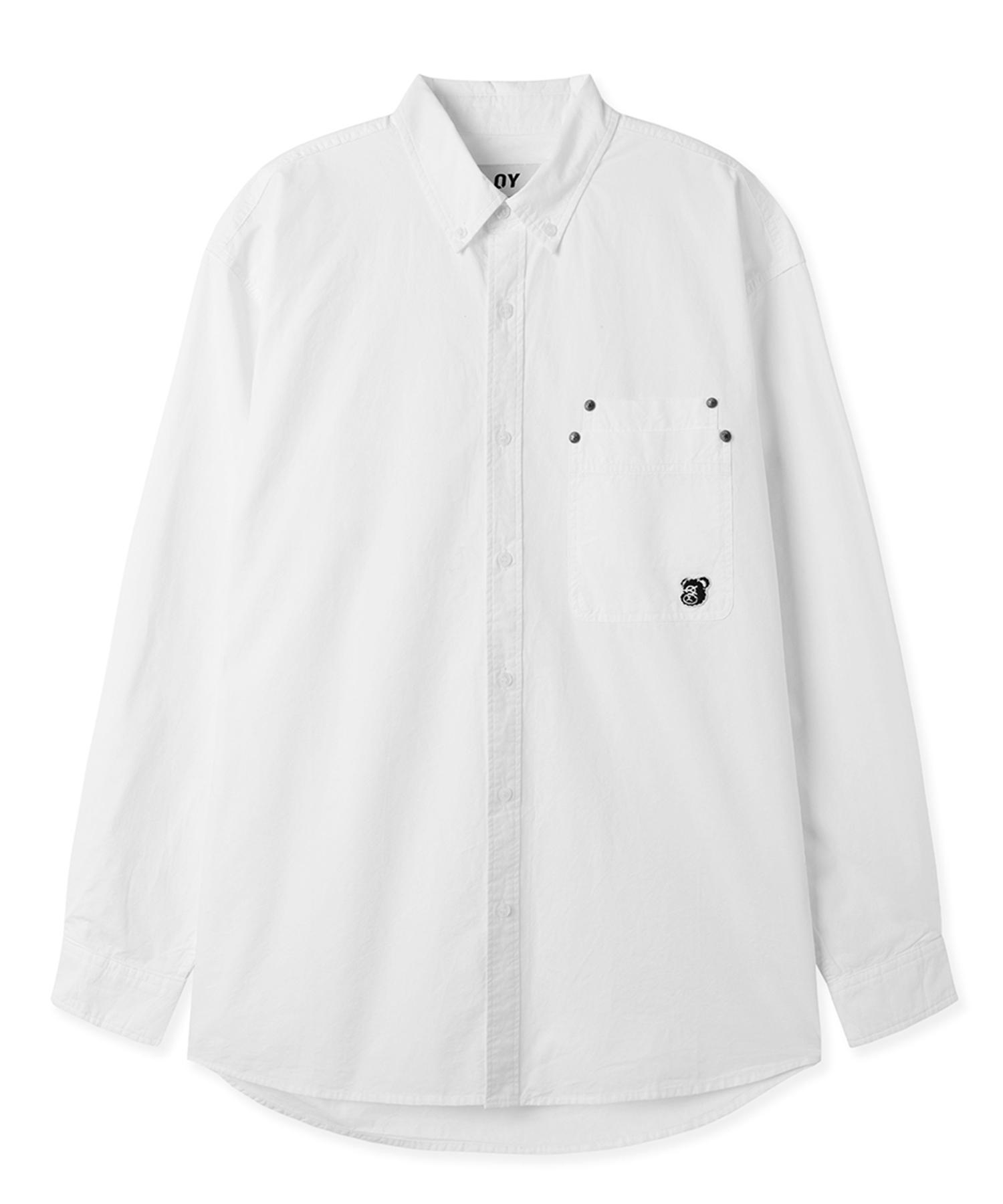 Oy Dual Pocket Shirt - White M