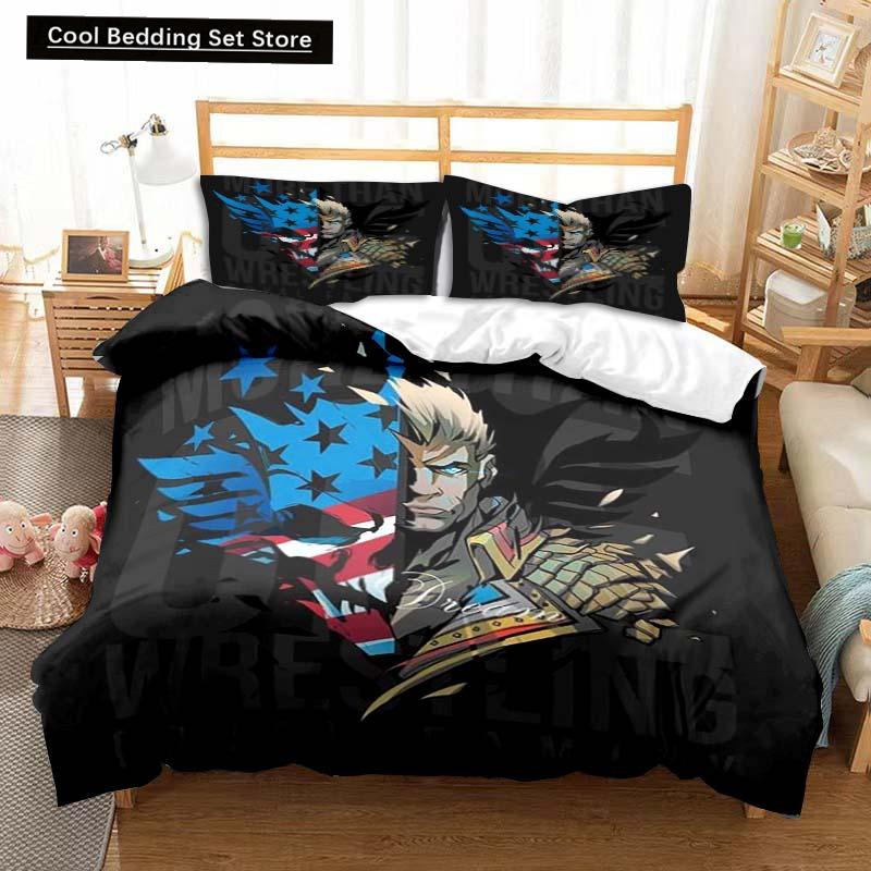 Cody Rhodes Duvet Cover Cool American Nightmare Bedding Set Soft Adult Kids Bedroom Single Double King Size Bed Set Boys Gift