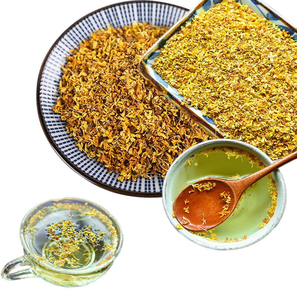 Select Dried Osmanthus Flowers Edible Sweet Fragrant Herbal Tea