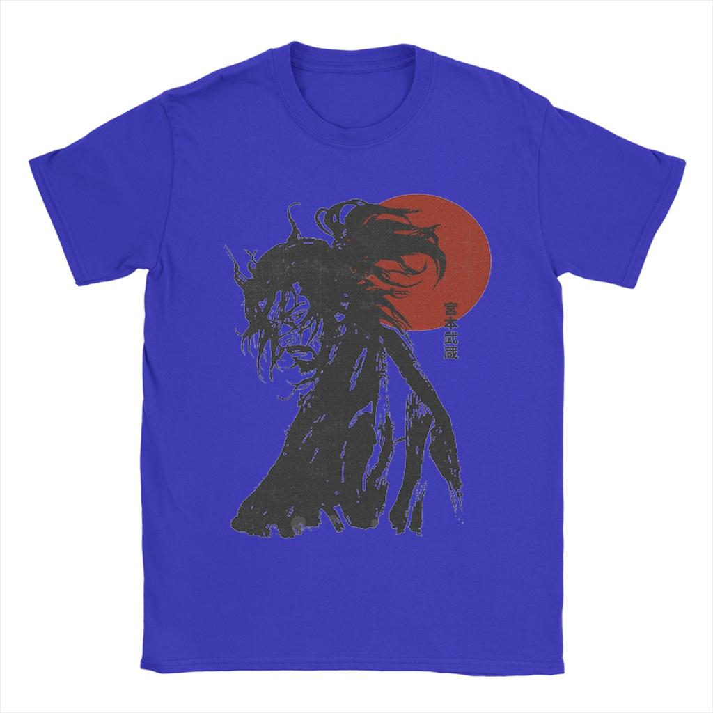 Vagabond Miyamoto Musashi T Shirt for Men 100 Cotton Leisure TShirts Crew Neck Tee Shirt Short Sleeve Clothes Gift Idea