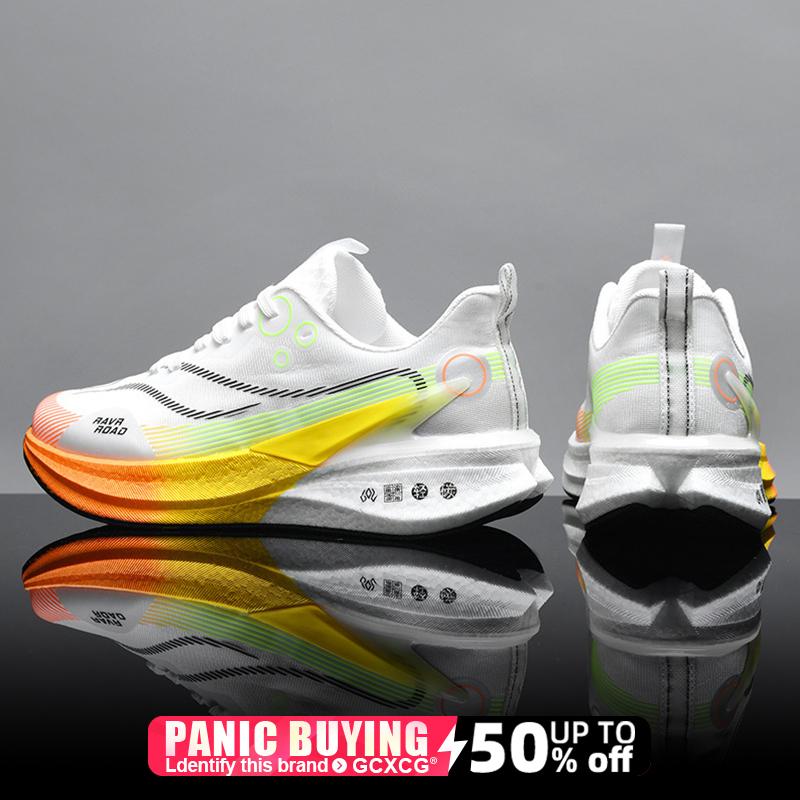 Running Shoes Speciality Carbon Board Marathon Men Sports Breathable Lightweight Women's Comfortable Athletic Nonskid Sneakers