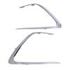 1 Pair Front Bumper Chrome Cover Trim Set TO1038244 Bumper Side Chrome Molding Trim Replacement for