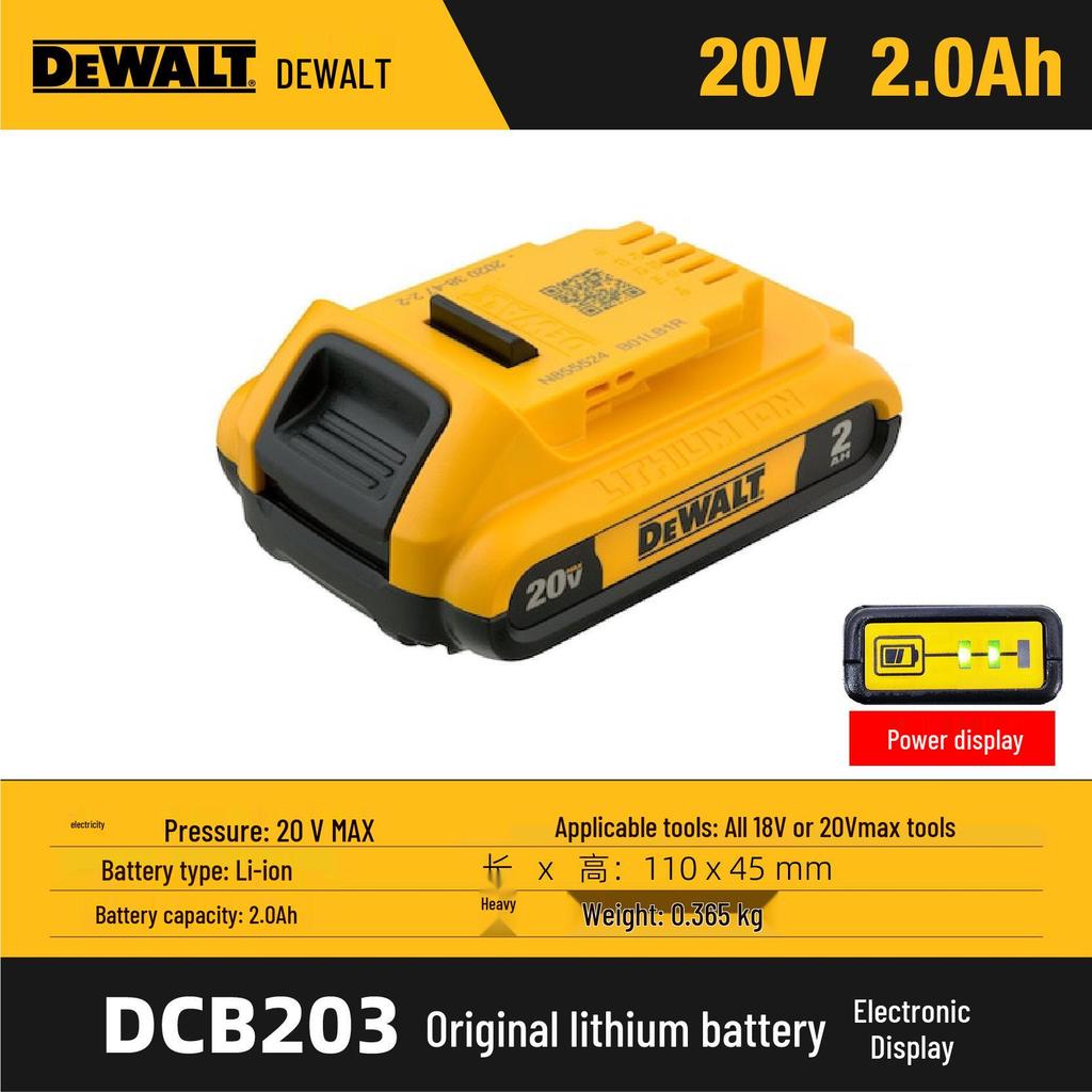 Original Lithium Battery: 10.8V/2.0Ah, 14.4V, 18V/4.0Ah, 5.0Ah, 94% Positive Reviews