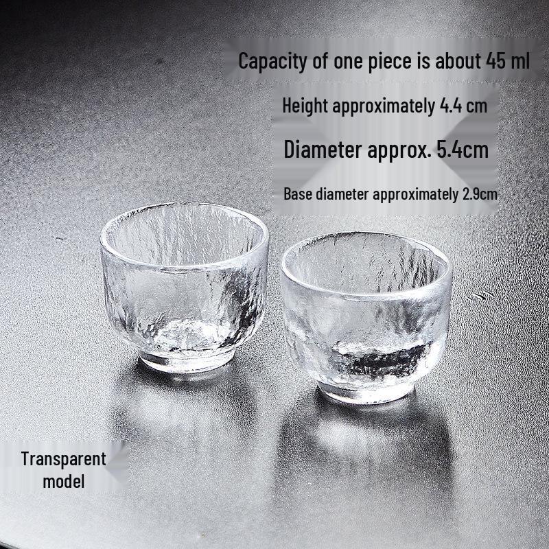 Chixing Gehamerd Glas Sake Set