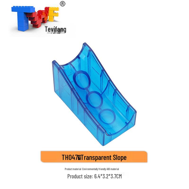 Large Particle Ball Track Building Blocks for Kids