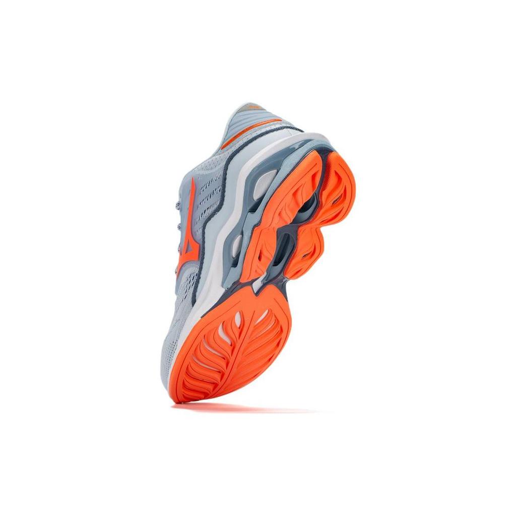 Mizuno Wave Creation 23 Shock Absorption Non Slip Gray Orange Women's J1GD220166
