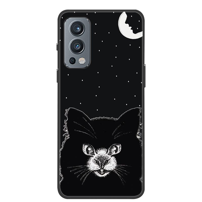 För Oneplus Nord 2 5G Fodral 3D Drake Prägling Mjuk TPU Silikon Baksidesfodral För Oneplus Nord2 5G One Plus Nord 2 Coque Bumper