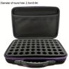 Diamond Painting Storage Bag with 60 Jars - Drop-proof EVA Case for Diamond Art and Essential Oils