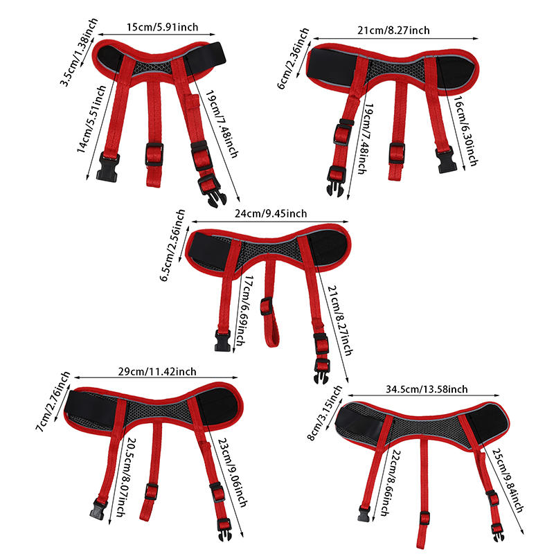 Breathable Mesh Dog Muzzle Adjustable Reflective Soft Nylon Muzzle with Buckle Strap Anti-Biting Allows Drinking Pet Training Accessory