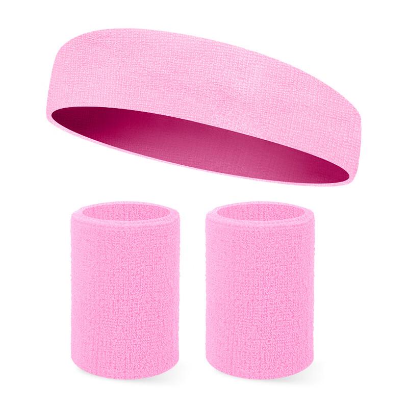 Спортивный набор WEZHO: полотенце, браслеты на запястья и повязка на голову