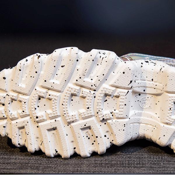 Sneakers Women Spring Fashion Sequined Cloth Bling Breathable Round Toe Leisure Chunky Women Shoes Tenis Feminino