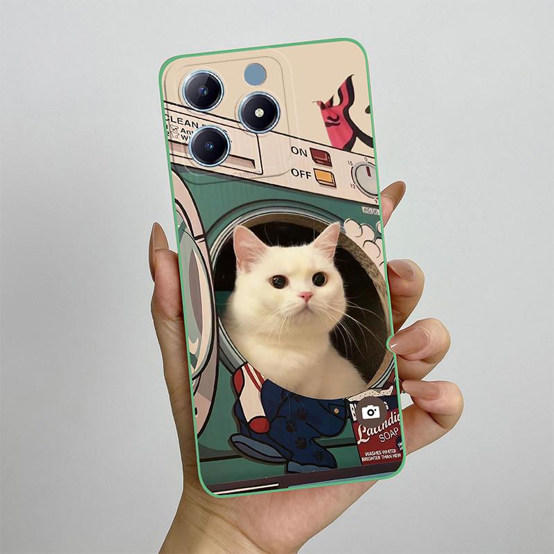 

For Realme C63 C61 Narzo N63 Phone Case RealmeC61 RMX3939 Silicon Soft TPU Shockproof Cover Painted Printed Protective Shell Bag Realme C61