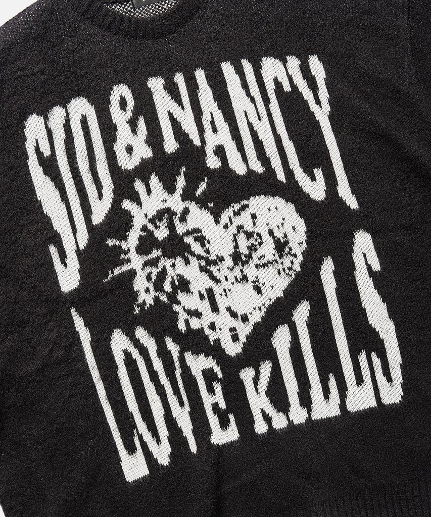 VASTIC Love Kills Brush Knit_Black