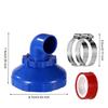 Multipurpose Swimming Pool Inlet Nozzle 360 Degree Rotation Nozzle Plastic Pool Equipment Replacement Pool Nozzle