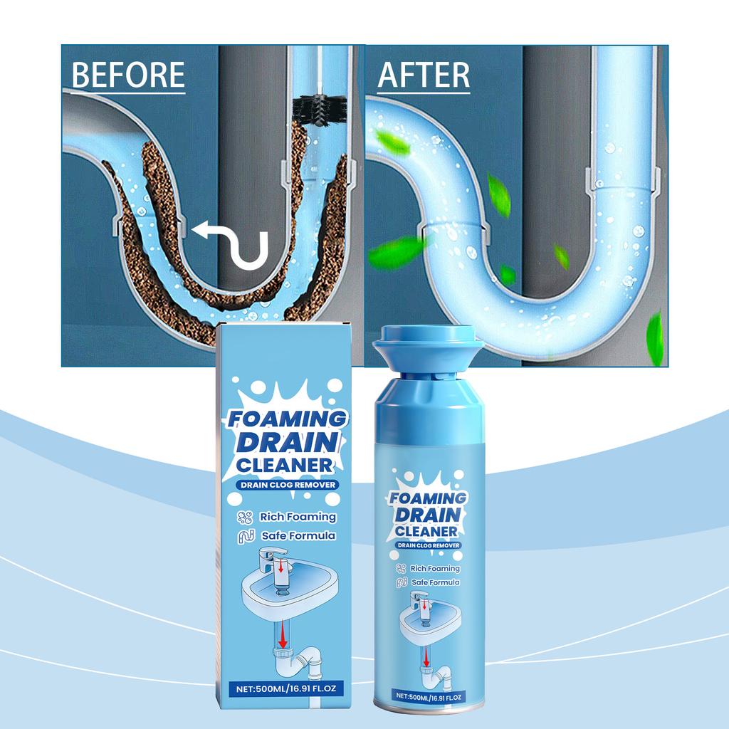 Pipe Cleaning And Agent, Household Cleaner, Descaler And Odor Remover For Toilets And Kitchens 500ml.