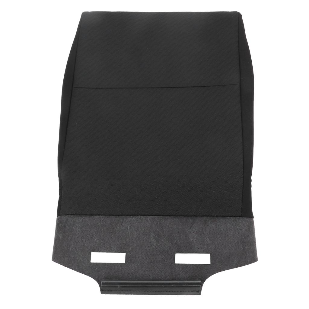 Driver Side Bottom Seat Cover Cloth Black Soft Comfortable Replacement for Silverado 2007‑2014