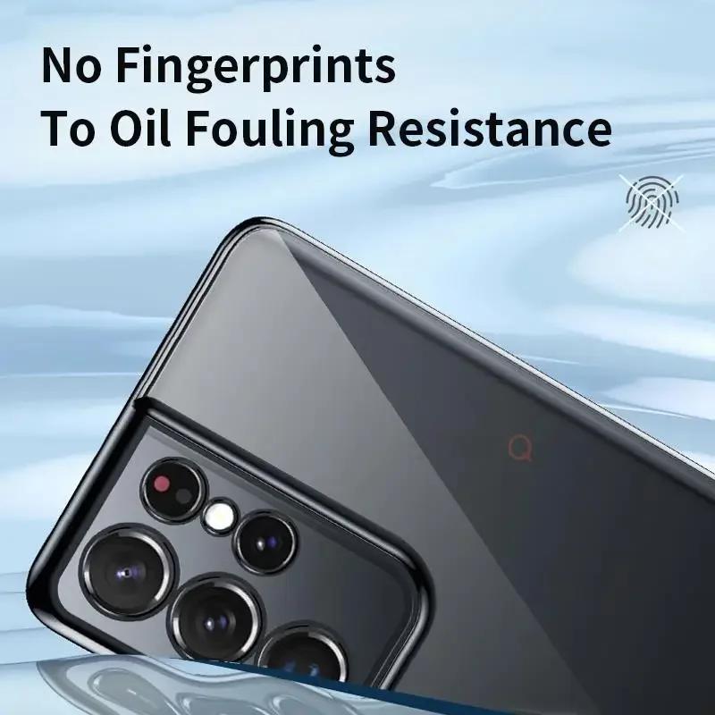 Luxury Transparent Plating Phone Case for Samsung Galaxy S25FE A57/37/27/17/07 A56/36/26/16/06 A55/35/25/15/05S Protection Cover