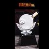 Customized Table Tennis and Volleyball Balls, Crystal Trophy, Gold Silver Copper, Creative Sports Home Decor Award Souvenir, 1Pc