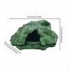 Reptile Rock Cave MultiUse Hide Easy to Cleansable Artificial for Terrarium,